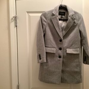 Banana Republic car coat. Gray xxsp